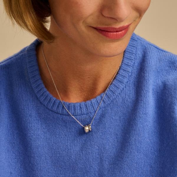 Halsketting - Feda Zilverkleurig