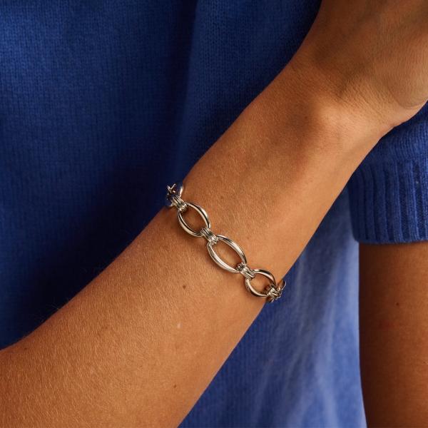 Armband - Damini Zilverkleurig