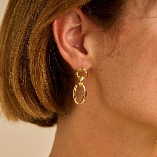 Oorbellen - Damini Goudkleurig