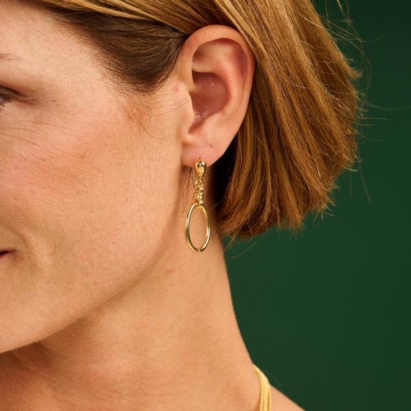 Oorbellen - Danette Goudkleurig