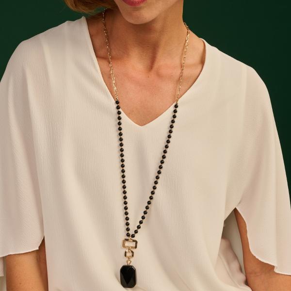 Halsketting - Oda Zwart