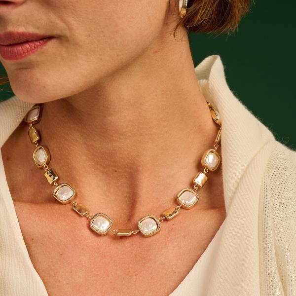 Halsketting - Otus Parelmoer