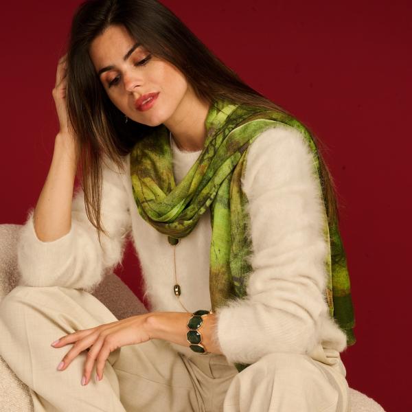 Sjaal - Lcscarves204 Groen