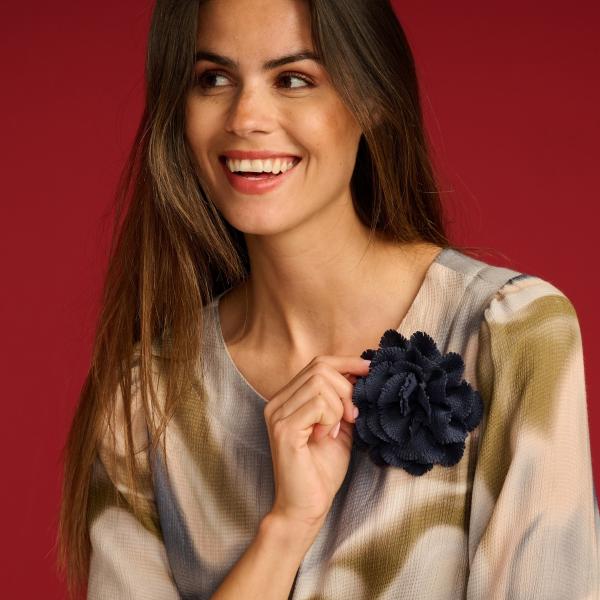 Broche - Mbr18 Donkerblauw