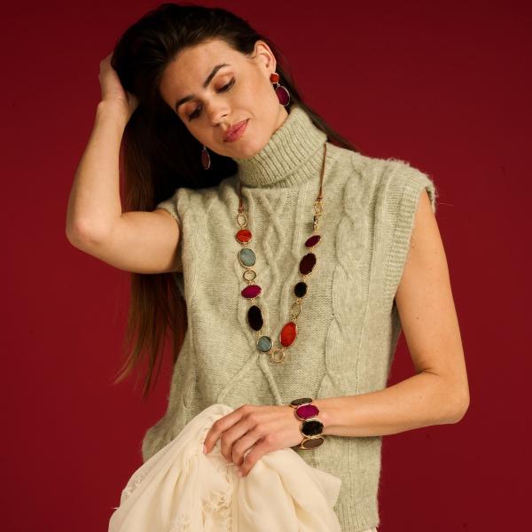 Halsketting - Kiranalang Multi Color 2