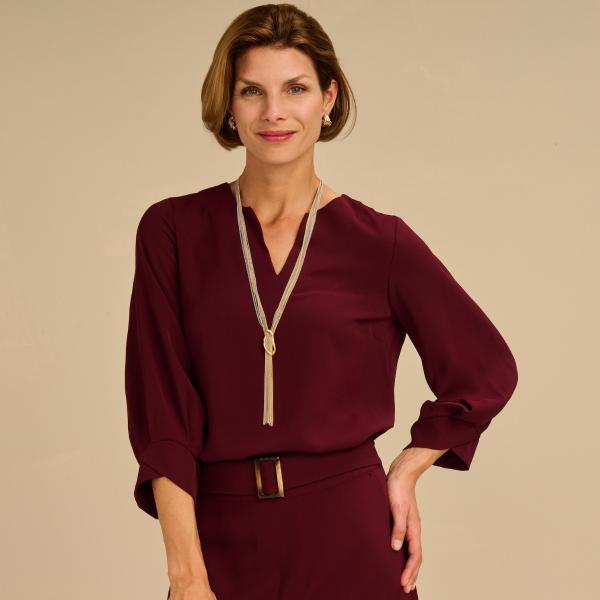 Halsketting - Glorie Goud/Zilverkleurig