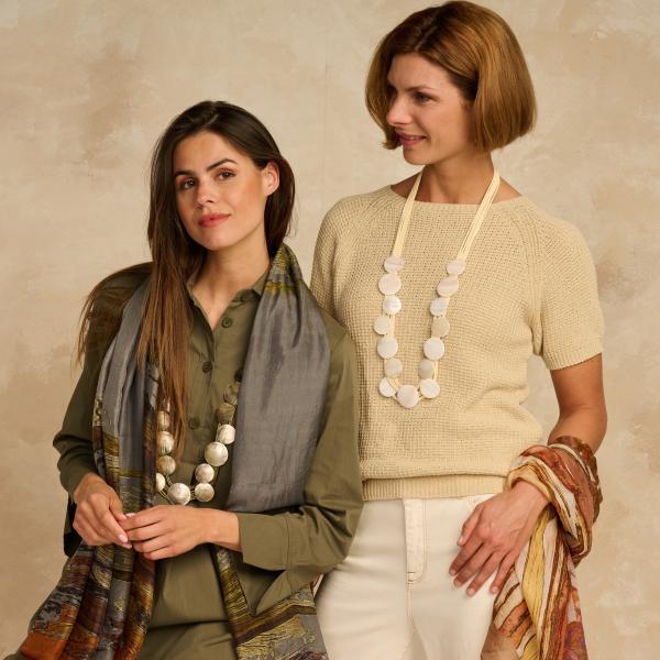 Halsketting - Ulric Ecru