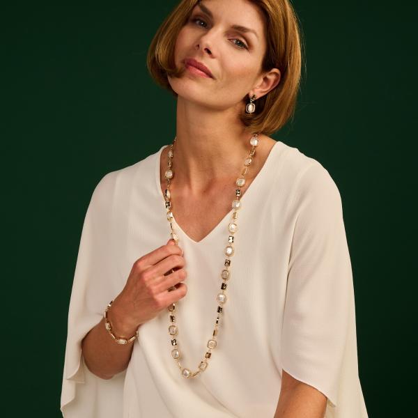 Oorbellen - Otus Parelmoer