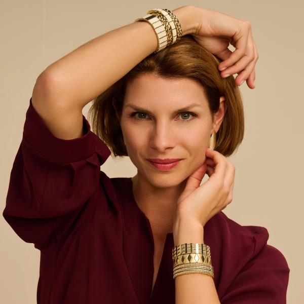 Bracelet - Cab 69 Dore