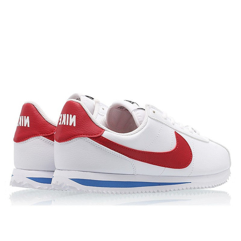 Nike - Nike Cortez Basic Forrest Gump - White/Varsity Royal-Varsity Red