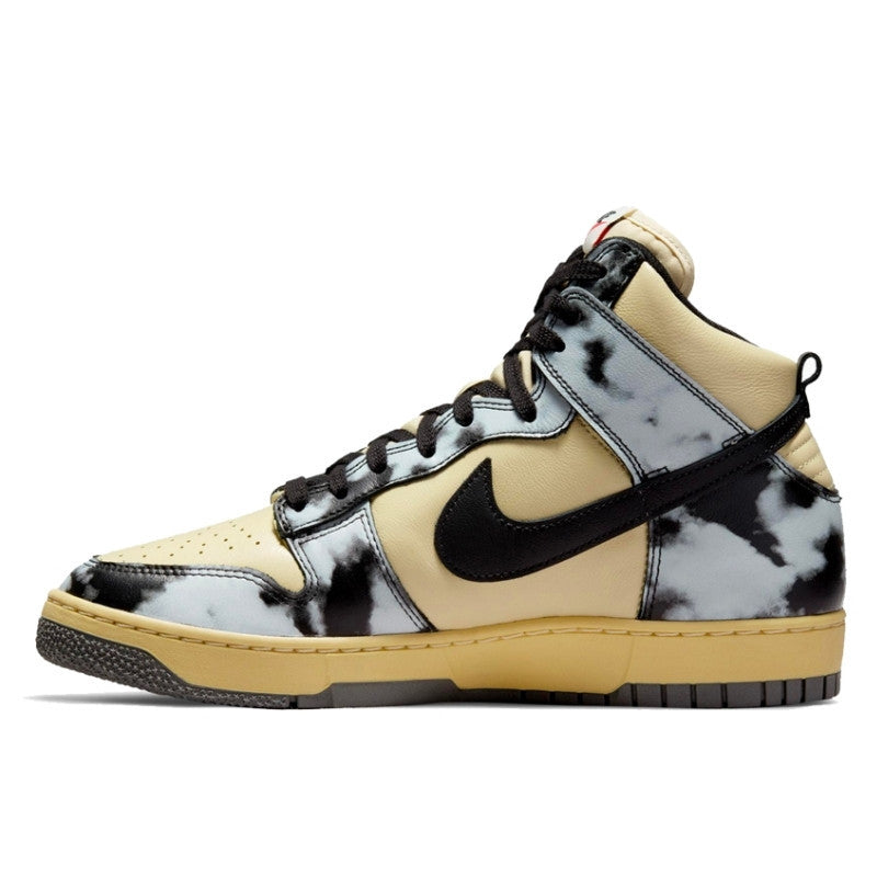 Nike - Nike Dunk High 1985 Black Acid Wash - Lemon Drop/Black-Saturn Gold