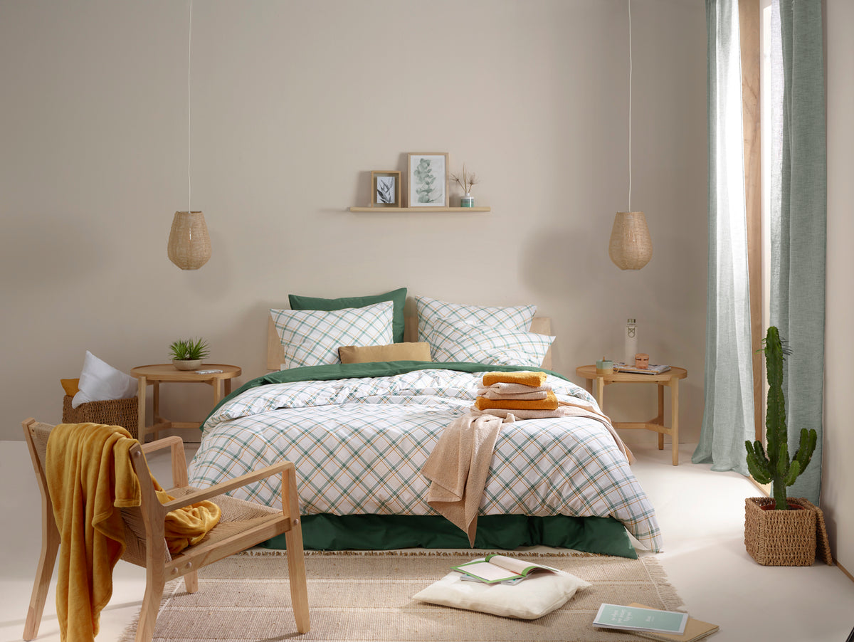 Beddengoedpakket Odil Amazon Green