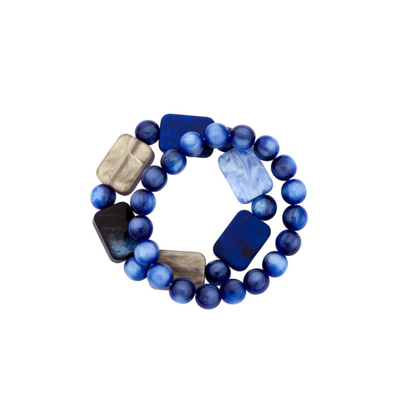 Armband - Kesia Blauw