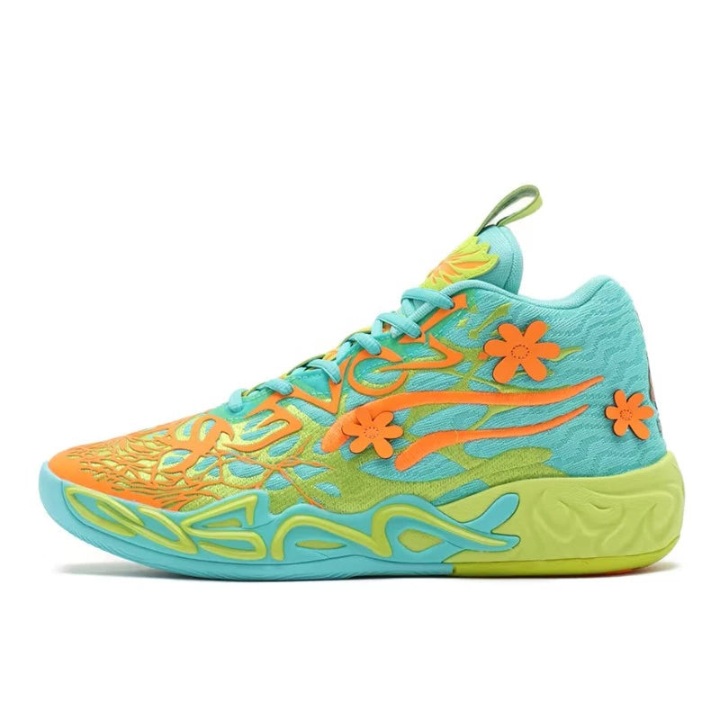 Puma - Puma Lamelo Ball Mb.04 Scooby-Doo (Gs) - Aquatic/Lime Smash/Heat Fire