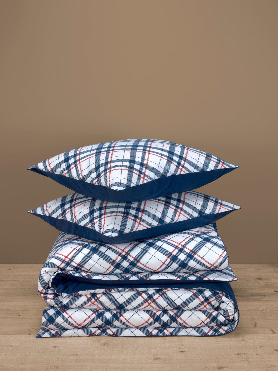 TANGLE Collectie - Tartan Blue Indigo