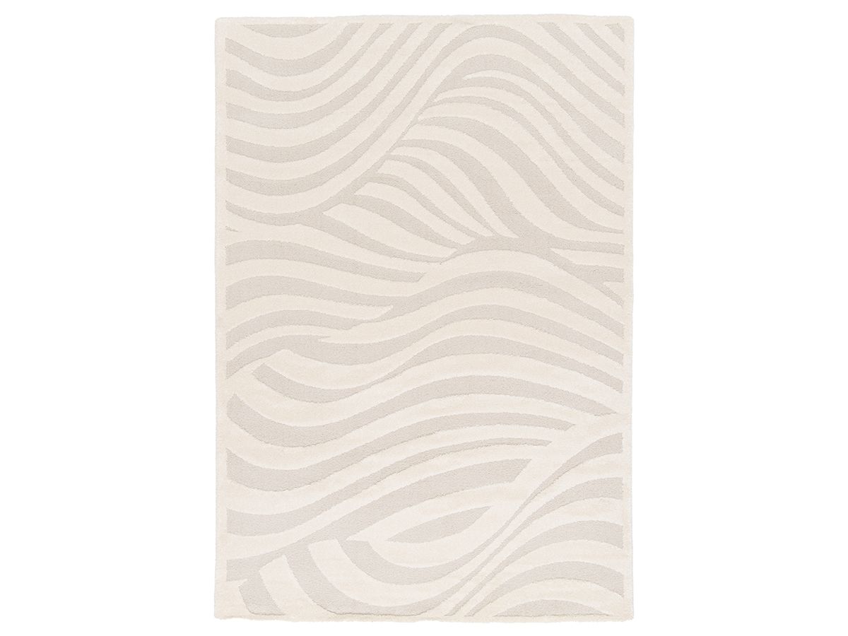 Kortharig tapijt AVALON abstract patroon - Beige