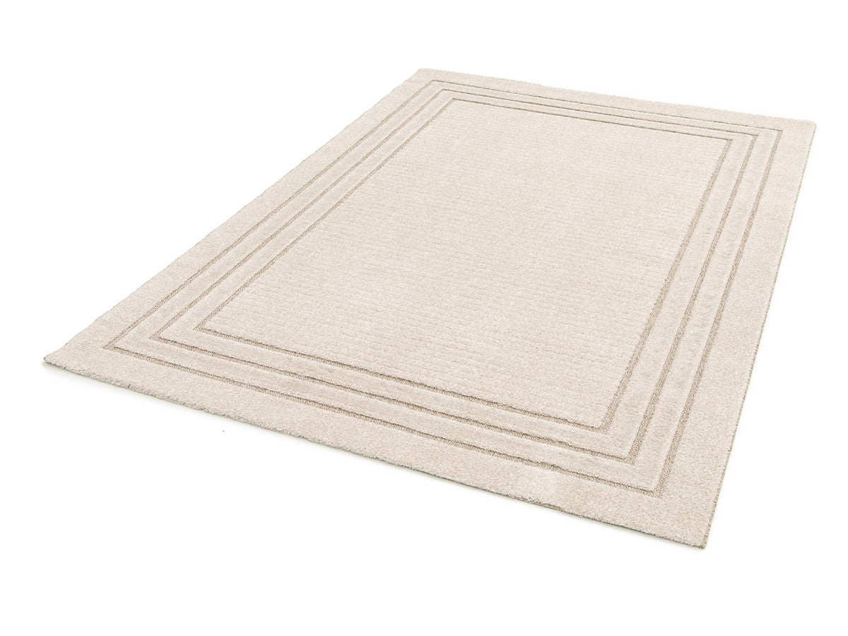 Laagpolig tapijt ALEXANDRIA abstract patroon - Beige