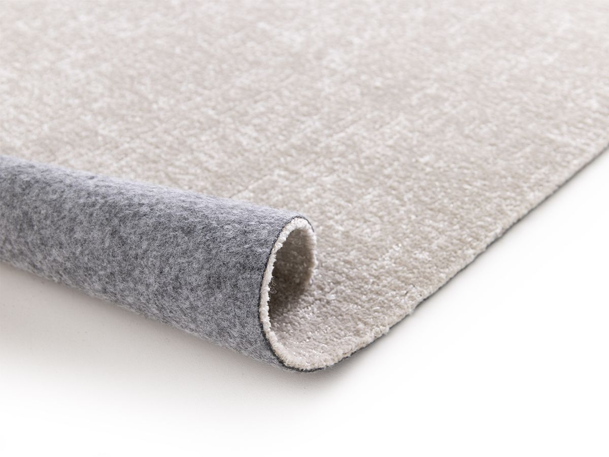 Tapis poil ras MAUREEN uni - Beige