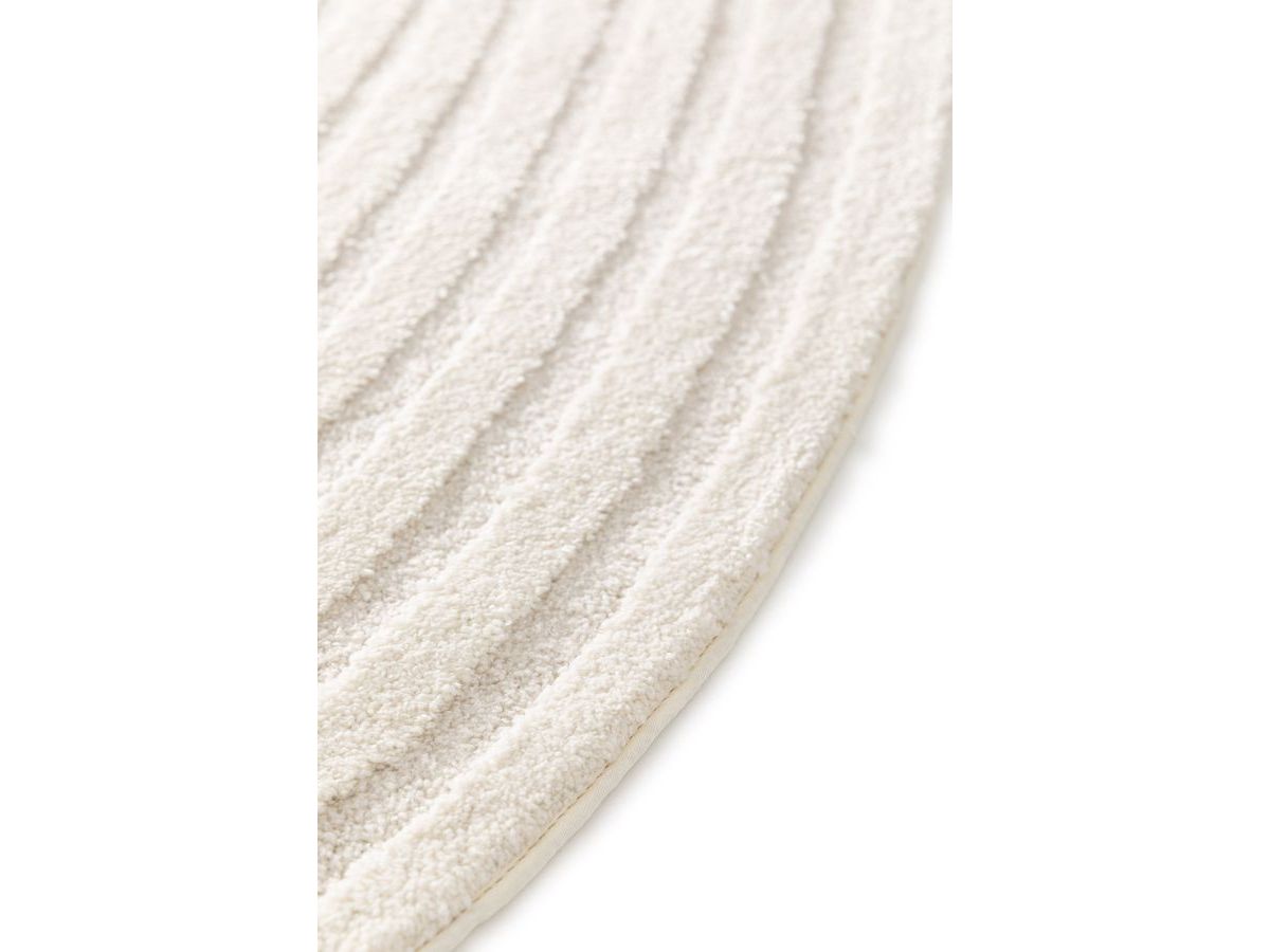 Kortharig tapijt BRIAC met geometrisch patroon - Beige