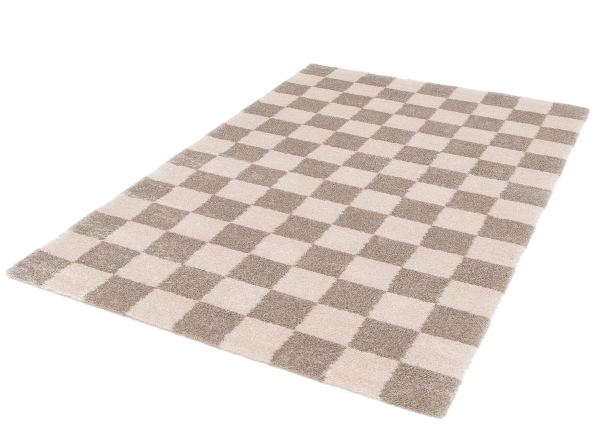 Langharig tapijt BLITZ met geometrisch patroon - Mol