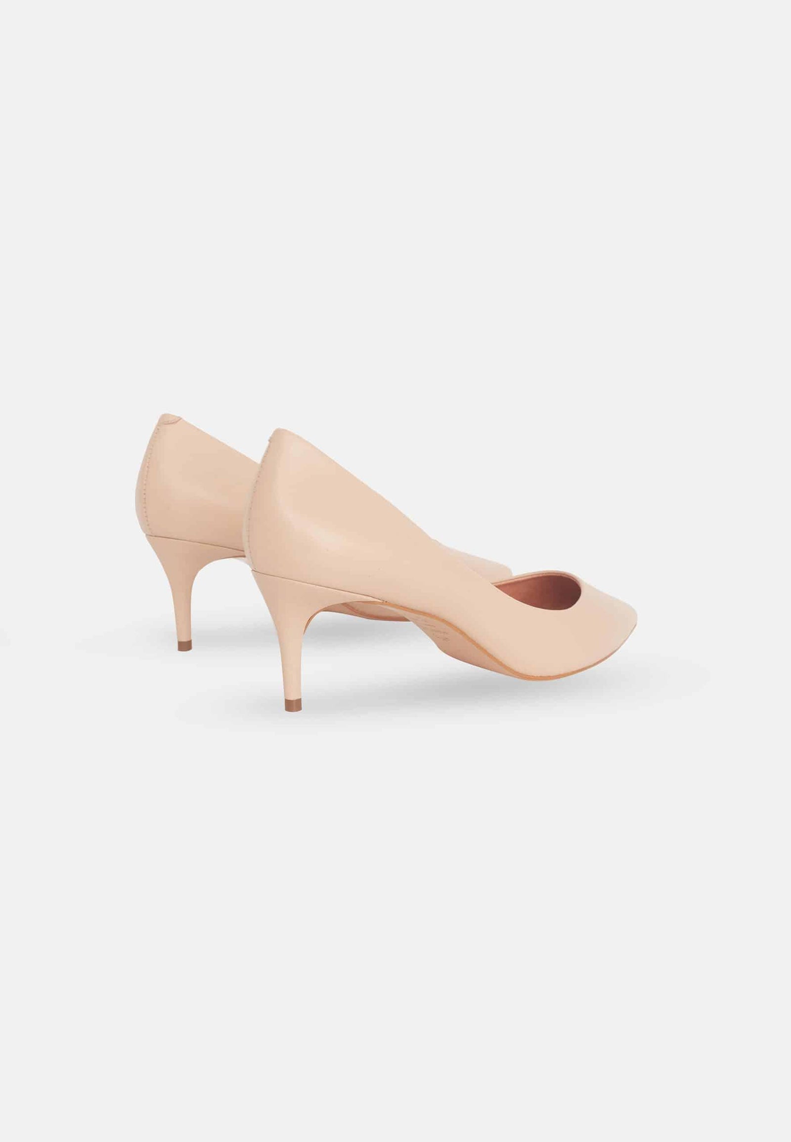 Tenate Medium Hak Pumps - Beige