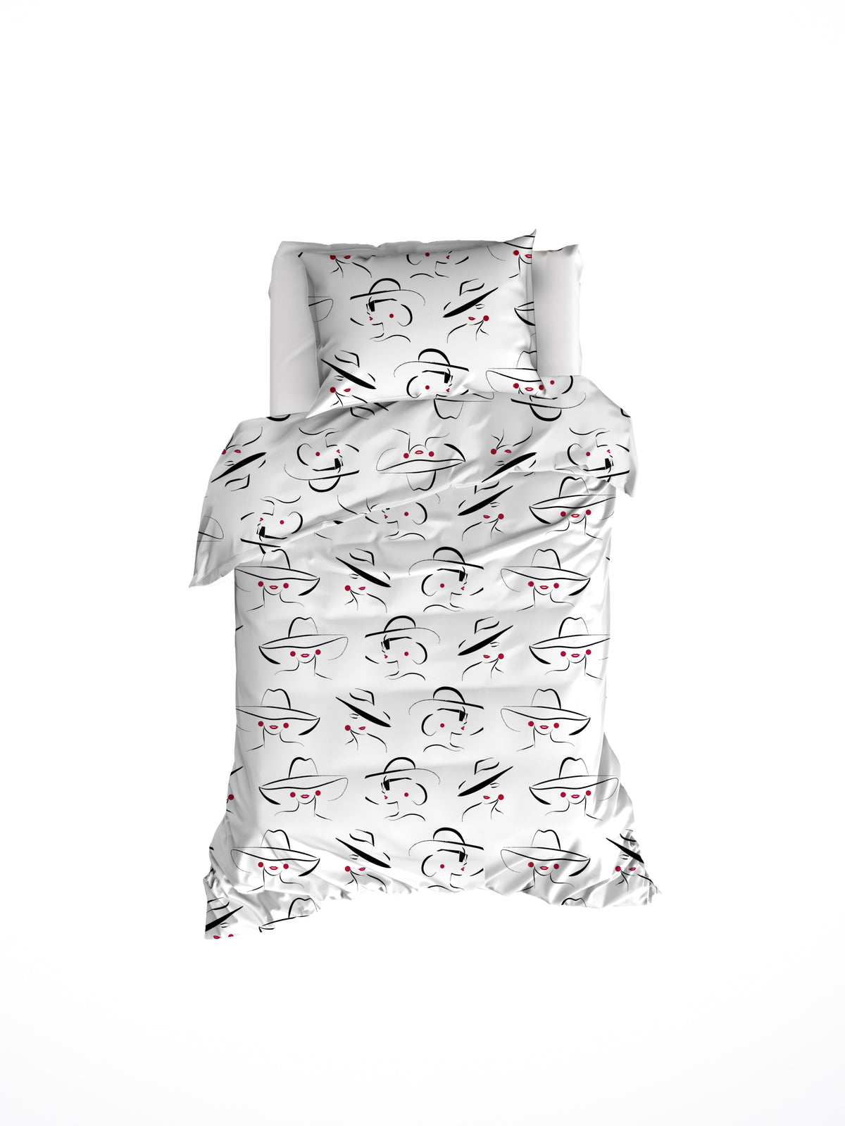 Beddengoedpakket Rachelle Lipstick