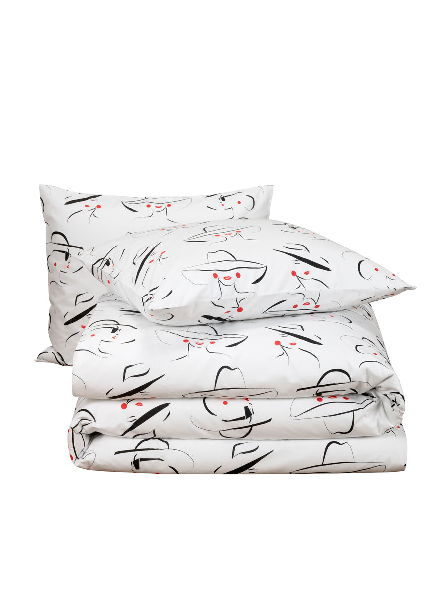 Beddengoedpakket Rachelle Lipstick