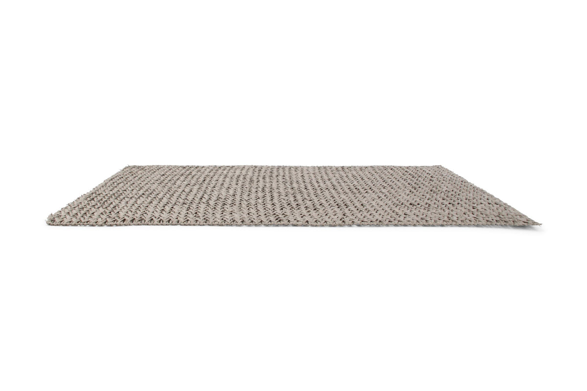 S&P - Set de table 45x30cm tissé gris Tabletop - 1 SET - 4 pièces