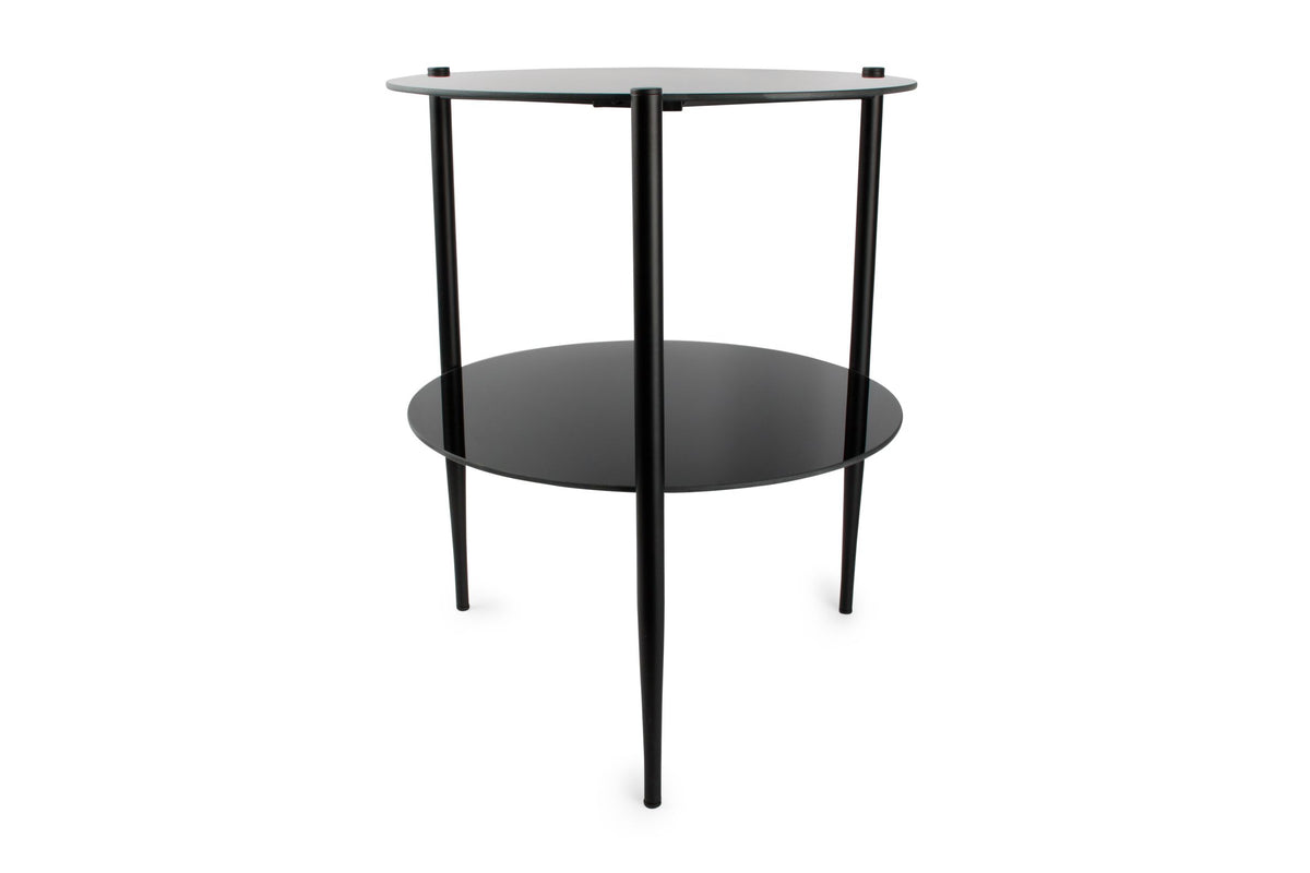 S&amp;P - Table gigogne 40xH50cm noir Patio