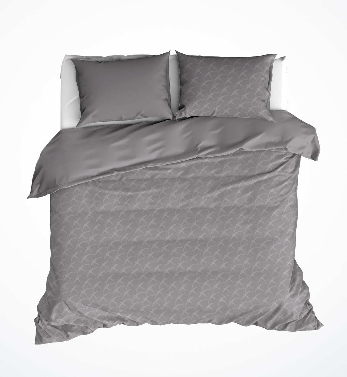 Luxury Collectie - Birds Natural Grey