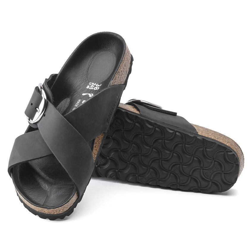 Siena Big Buckle Fl Black Hex