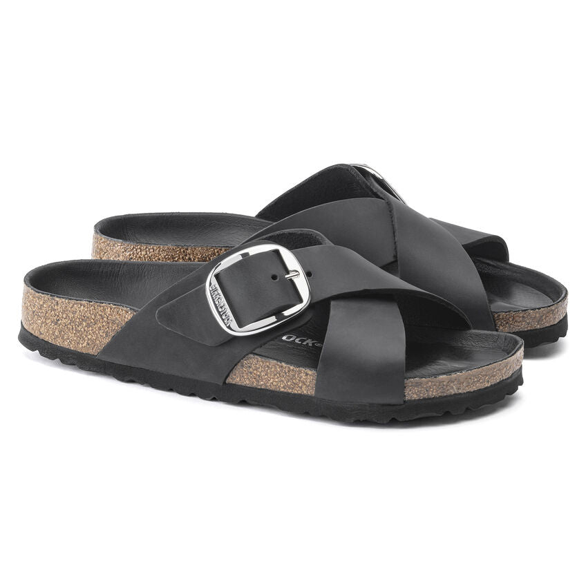 Siena Big Buckle Fl Black Hex