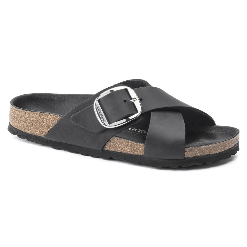 Siena Big Buckle Fl Black Hex