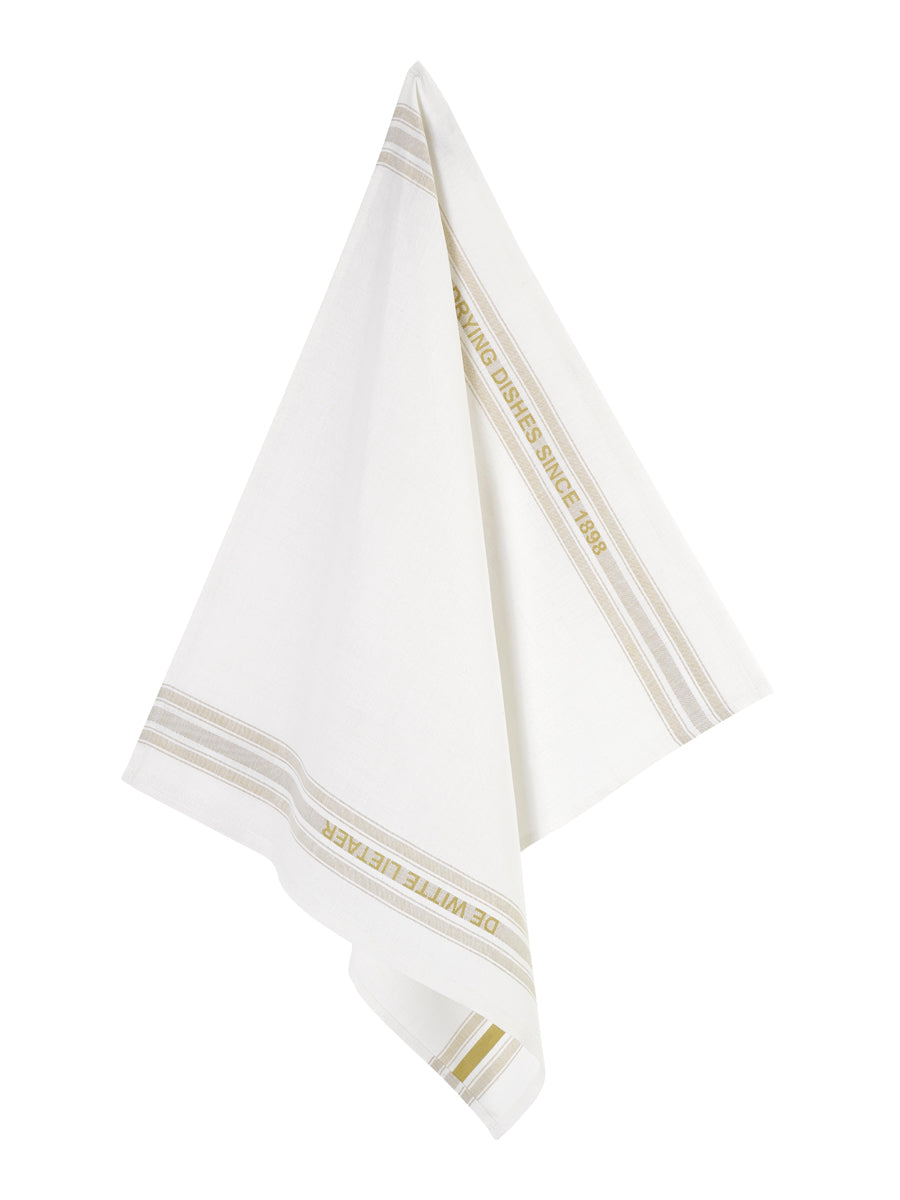 Luxury Collectie - Dish Off-white-yellowgreen