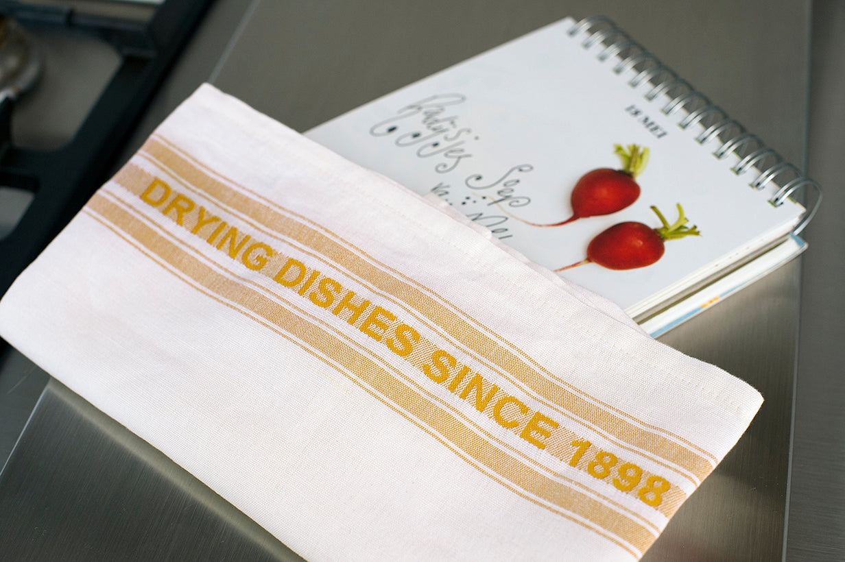 Luxury Collectie - Dish Off-white-ochre