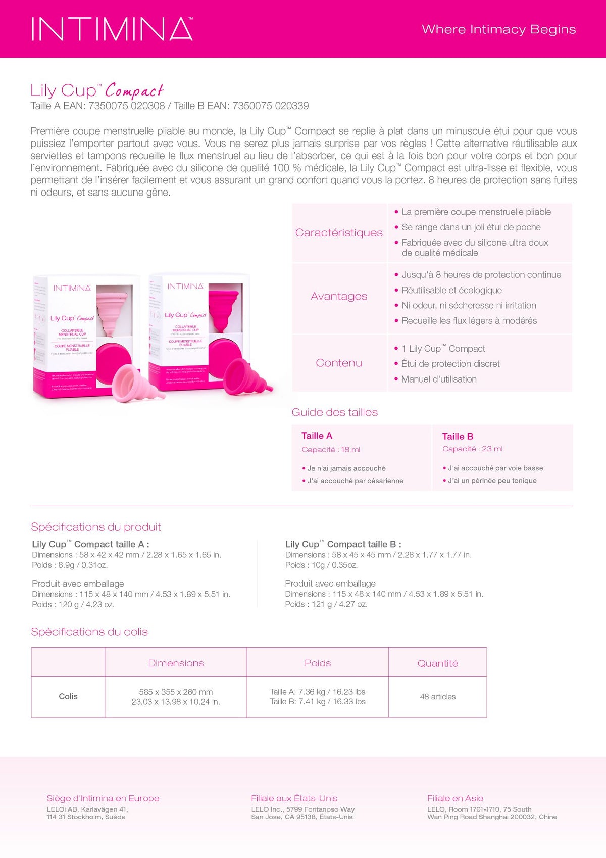 Lily Cup Compact A - window (EN/FR/ES/DE) EU