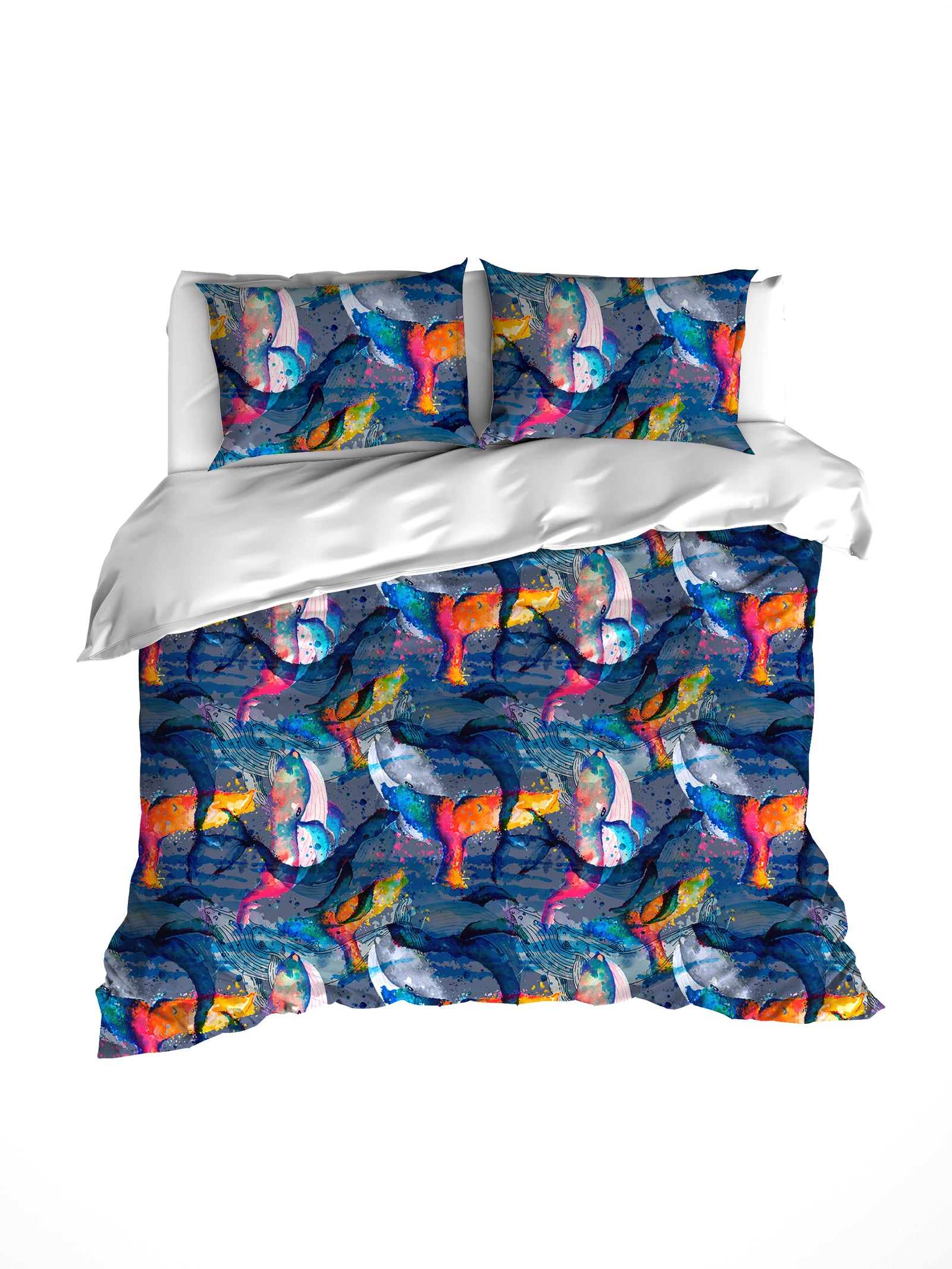 Smart Collection - Whales Deep Blue