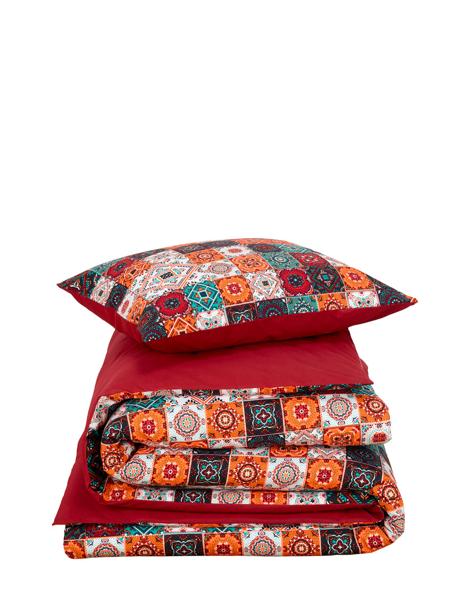 Smart Collectie - Ankara Red Dahlia