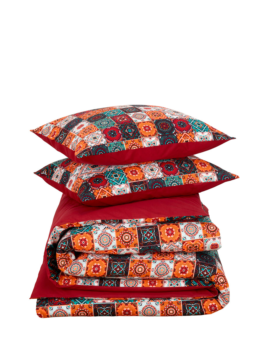 Smart Collectie - Ankara Red Dahlia