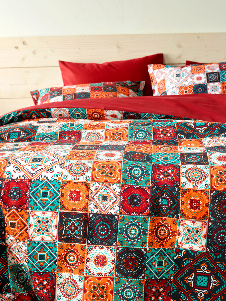 Smart Collectie - Ankara Red Dahlia
