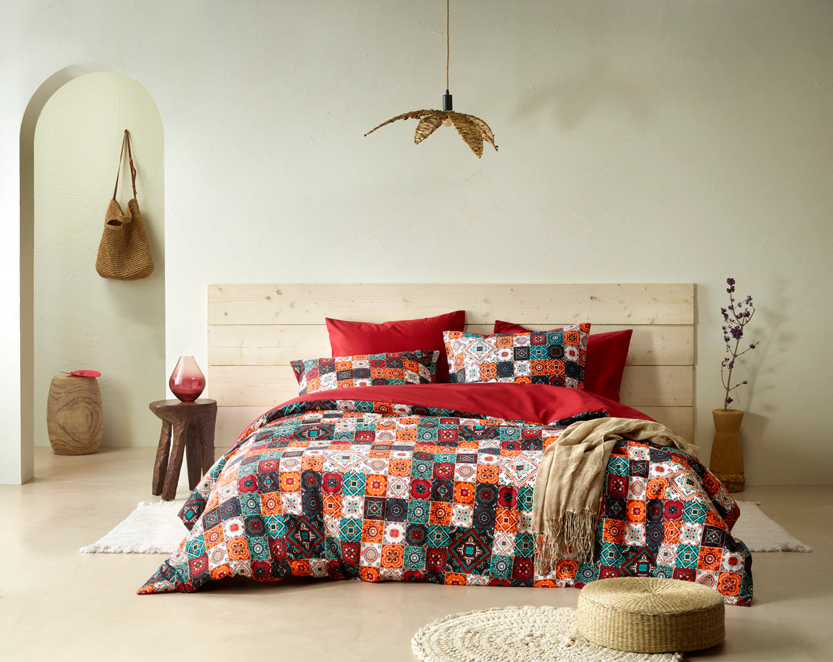 Smart Collectie - Ankara Red Dahlia