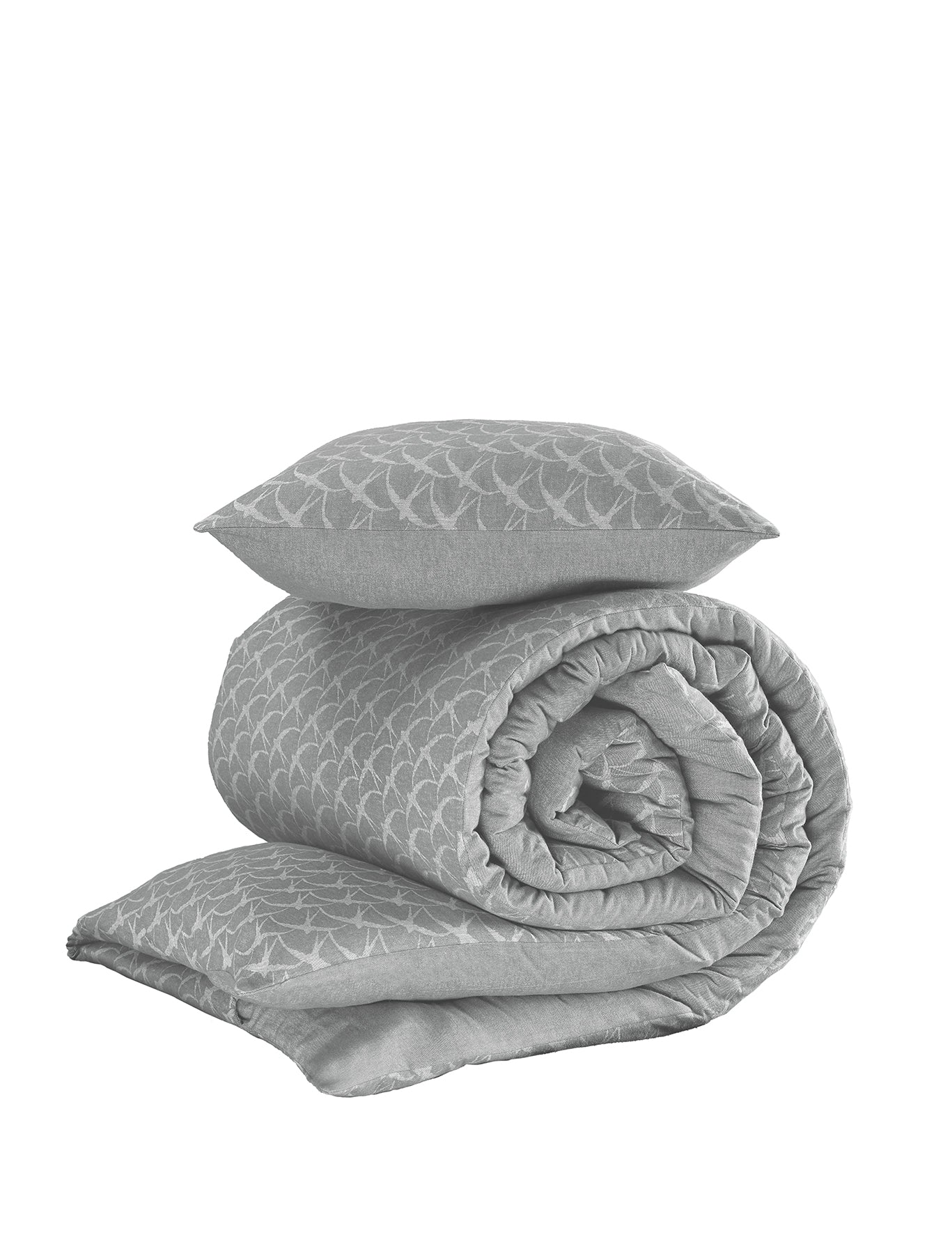 Luxury Collectie - Birds Natural Grey