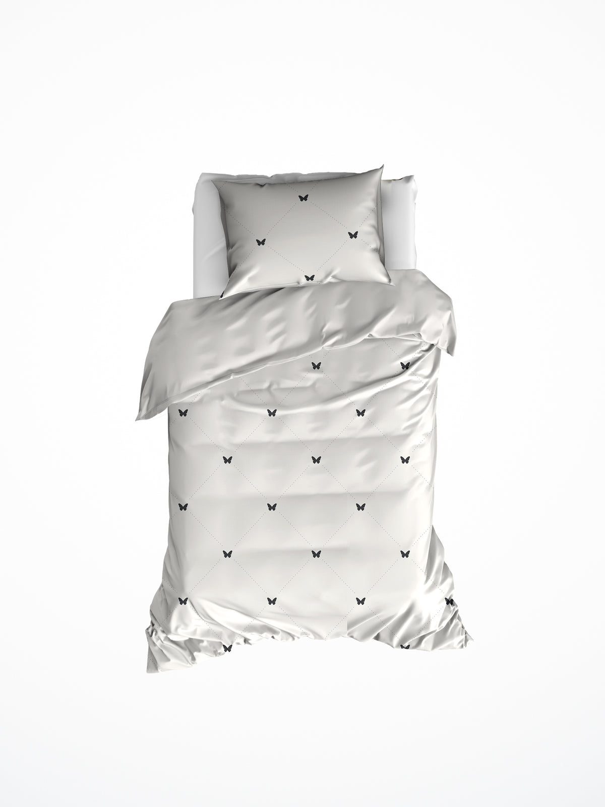 Luxury Collection - Butterflies Meteorite/off White