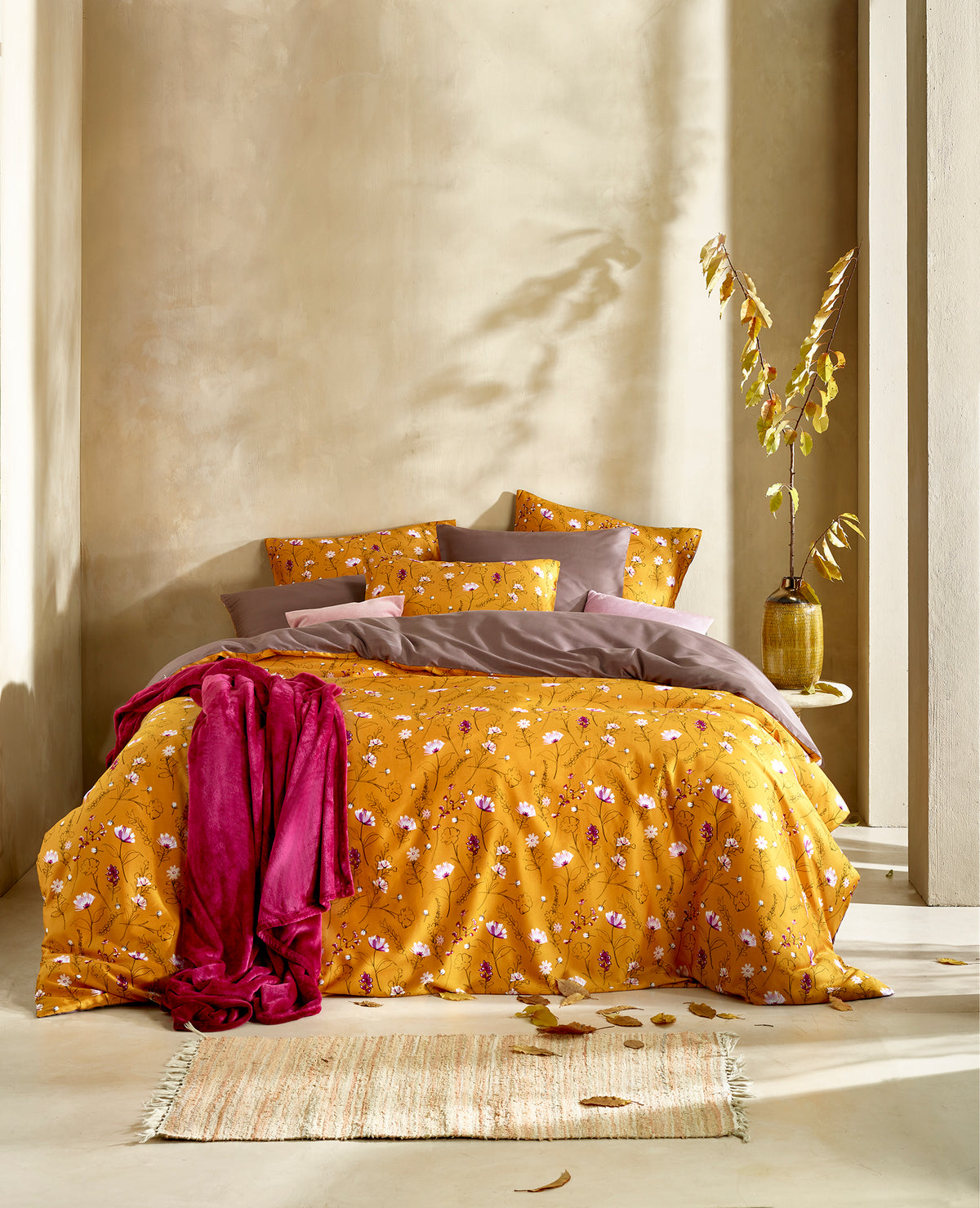 Luxury Collectie - Fleur Deep Taupe