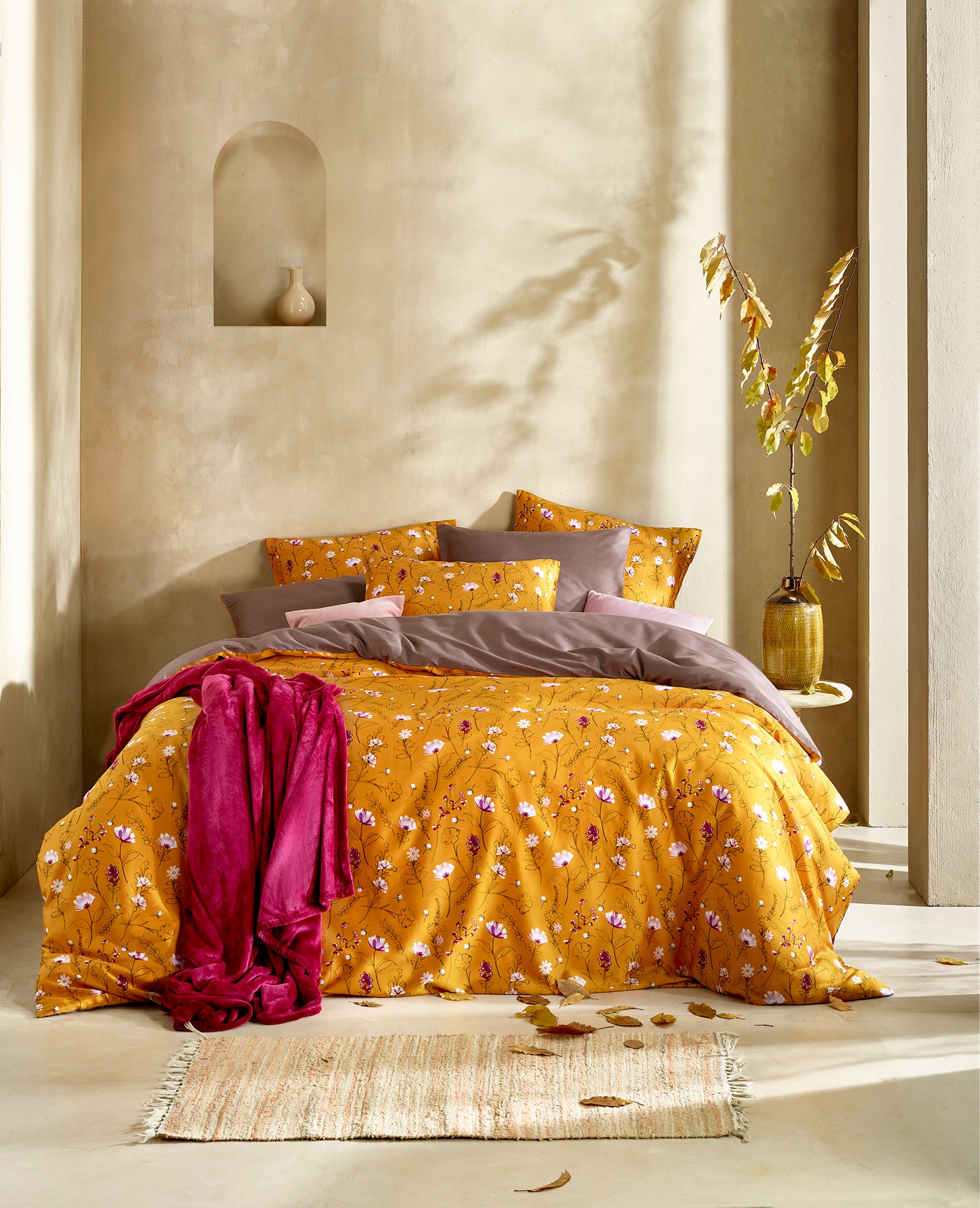 Luxury Collectie - Fleur Deep Taupe