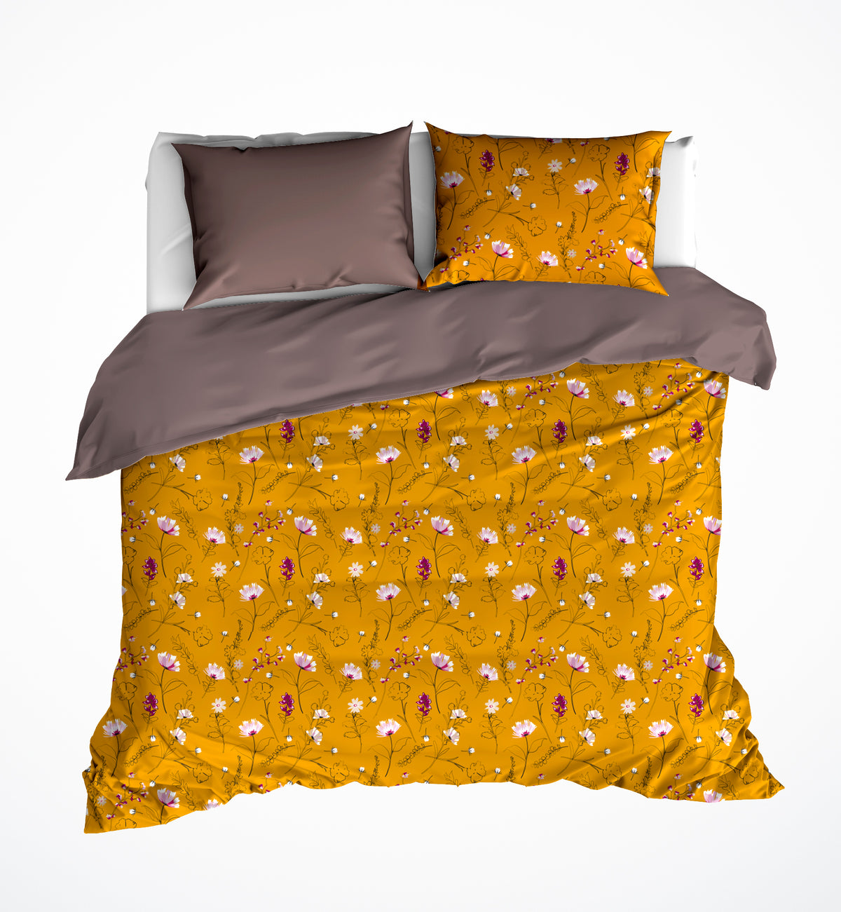 Luxury Collectie - Fleur Deep Taupe