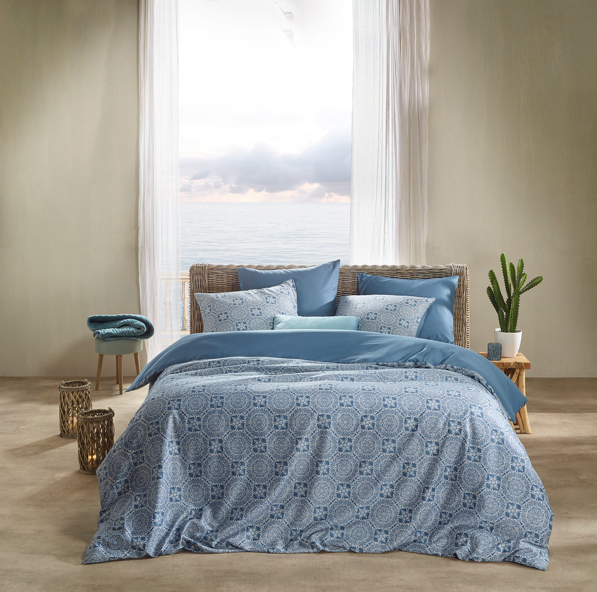 Luxury Collectie - Henna Blue Horizon