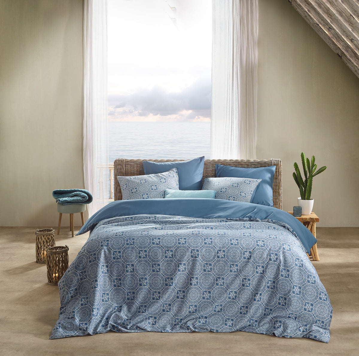 Luxury Collectie - Henna Blue Horizon