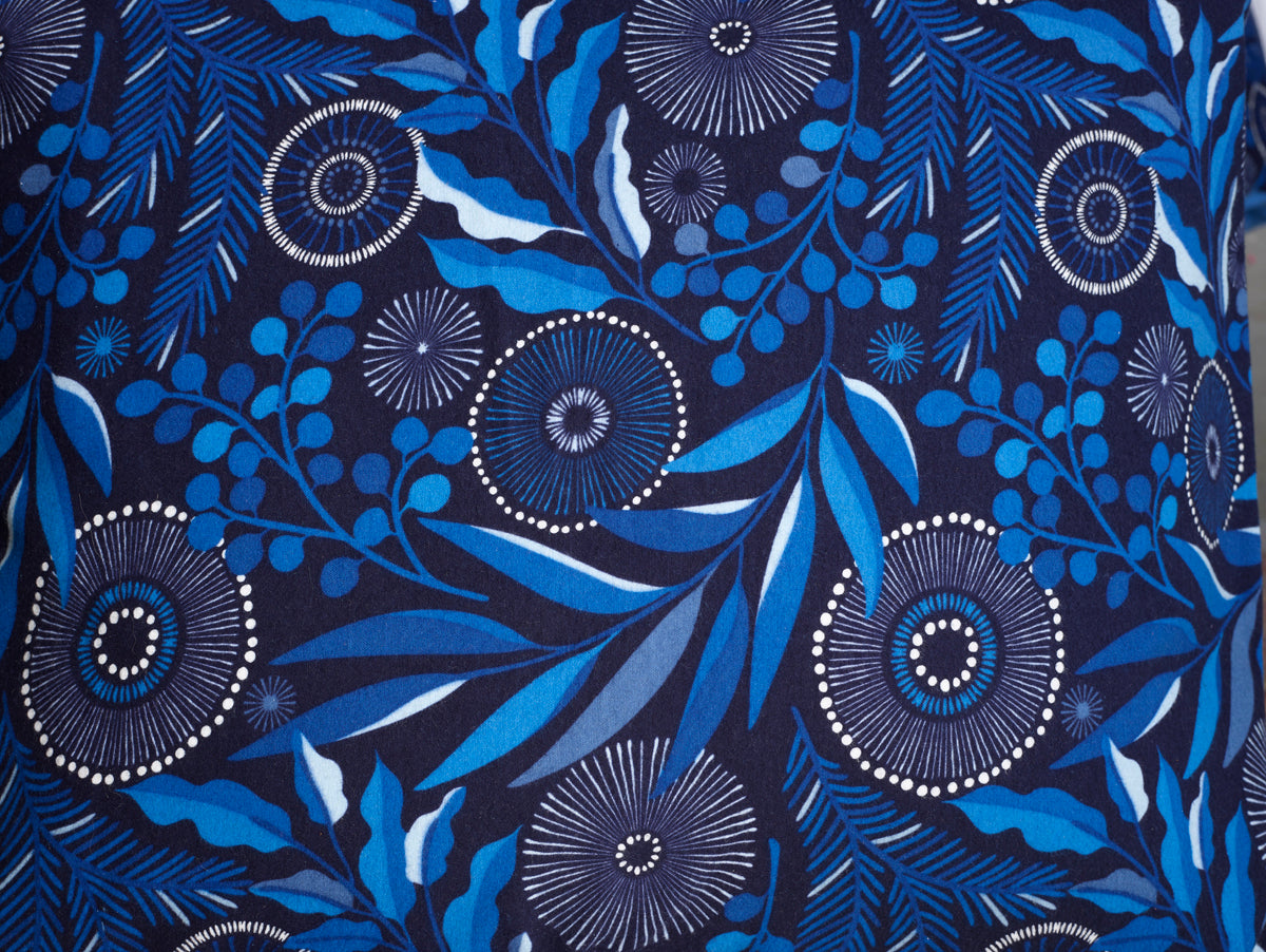 Smart Collection - Moonflower Cobalt Blue