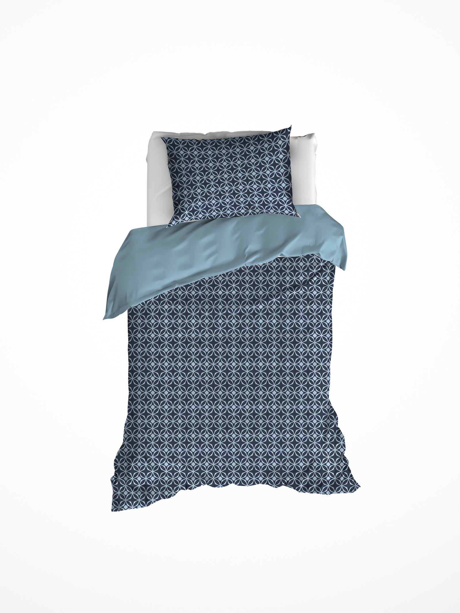 Luxury Collectie - Nickel Blue Fog